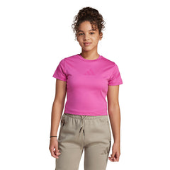 ADIDAS Z.N.E. Fitted Crop เสื้อยืดเด็กผู้หญิง
