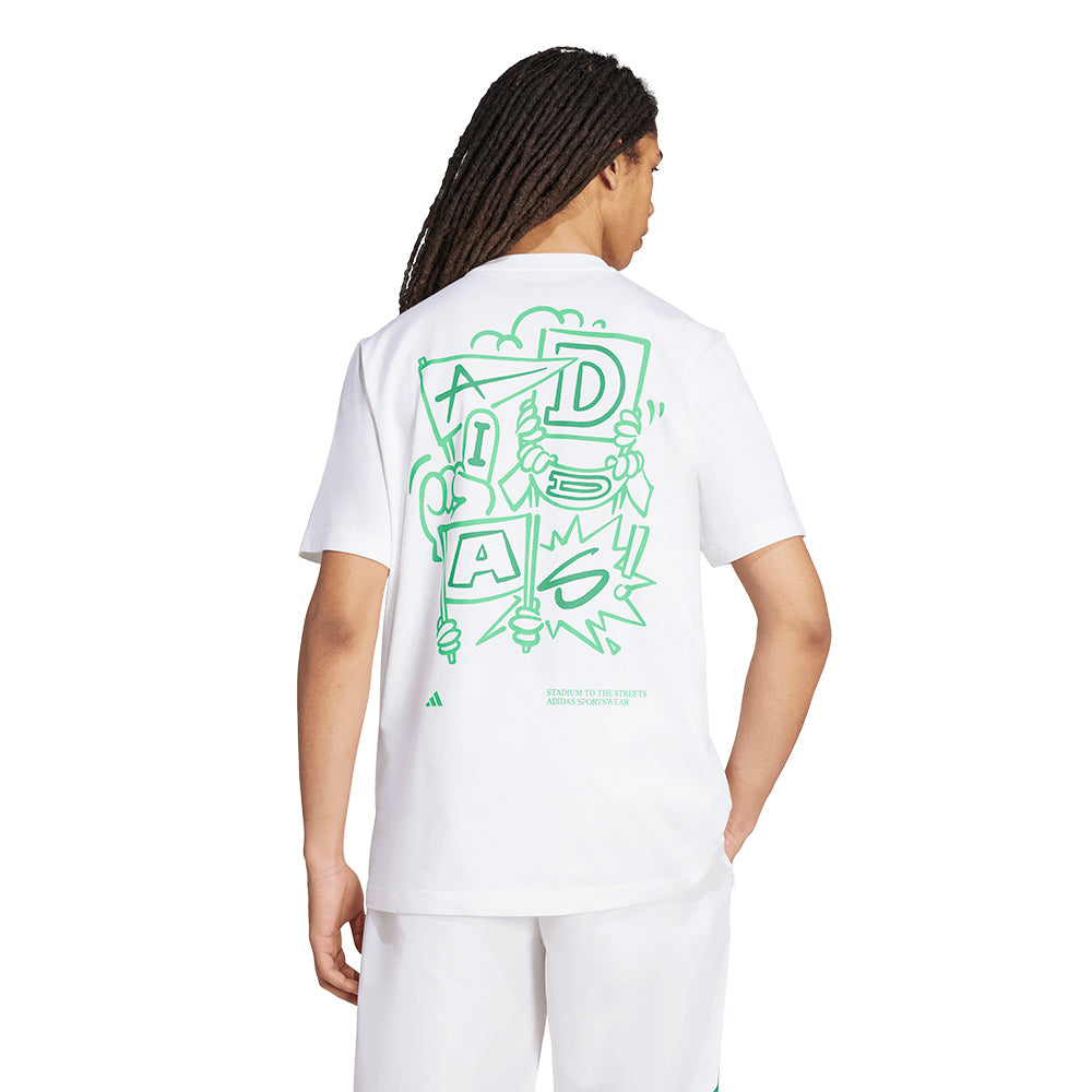 ADIDAS Stadium Crowd Loose Graphic Men's T-Shirt - Supersports Thailand