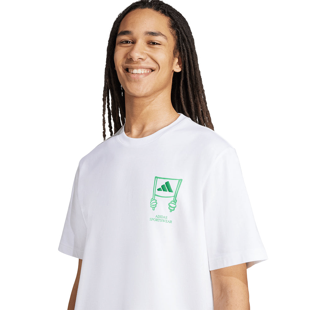 ADIDAS Stadium Crowd Loose Graphic Men's T-Shirt - Supersports Thailand