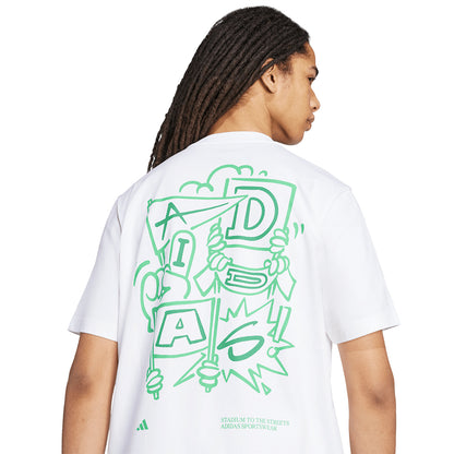 ADIDAS Stadium Crowd Loose Graphic Men's T-Shirt - Supersports Thailand