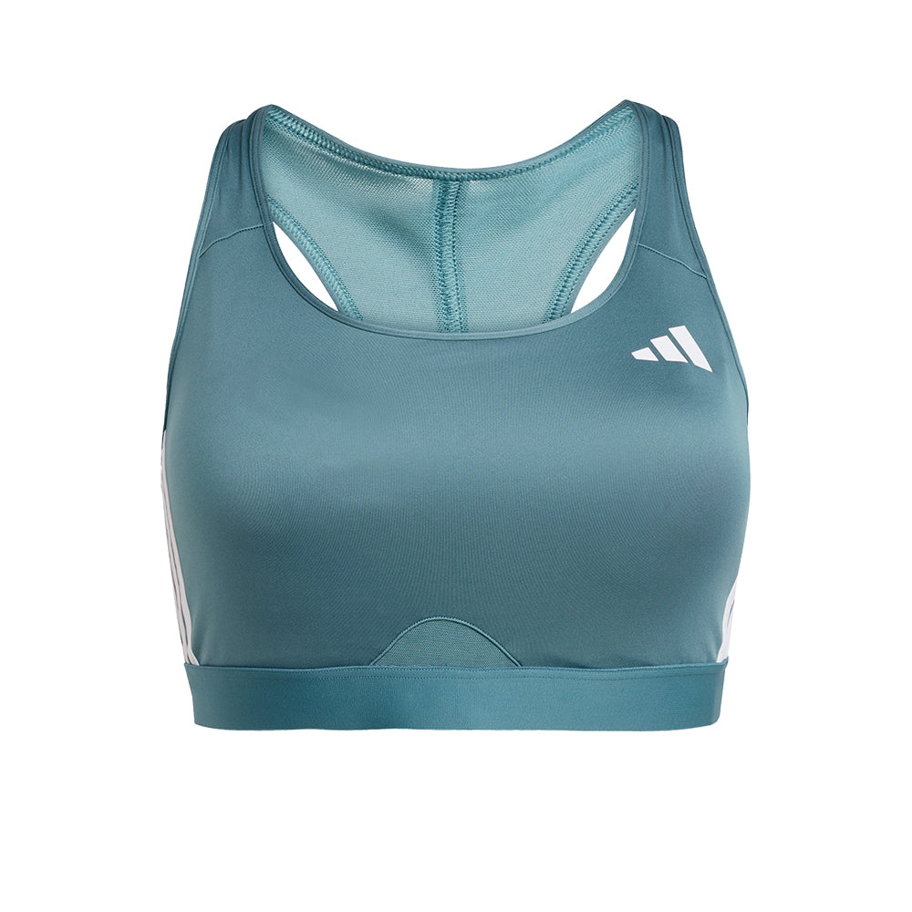 ADIDAS Powerreact Train Medium-Support 3-Stripes Women's Sports Bra - Supersports Thailand Supersports Thailand