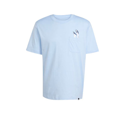 ADIDAS Lounge Slides Graphic Pocket Men's T-Shirt
