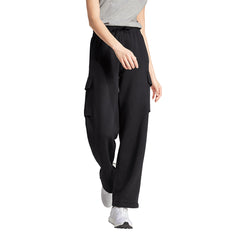ADIDAS Essentials Linear Fleece Cargo Joggers กางเกงลำลองขายาวผู้หญิง