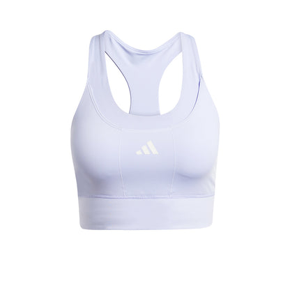 ADIDAS Own the Run Pocket Medium Support Print Women's Training Sports Bra - Supersports Thailand