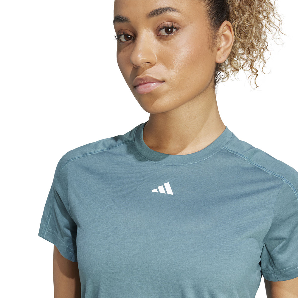 ADIDAS AEROREADY Train Essentials Minimal Branding เสื้อออกกำลังกายผู้หญิง