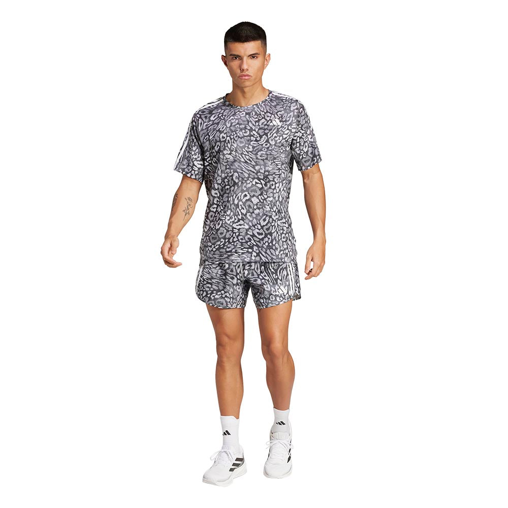 ADIDAS Own The Run CLIMACOOL 3-Stripes Men's Running T-Shirt - Supersports Thailand
