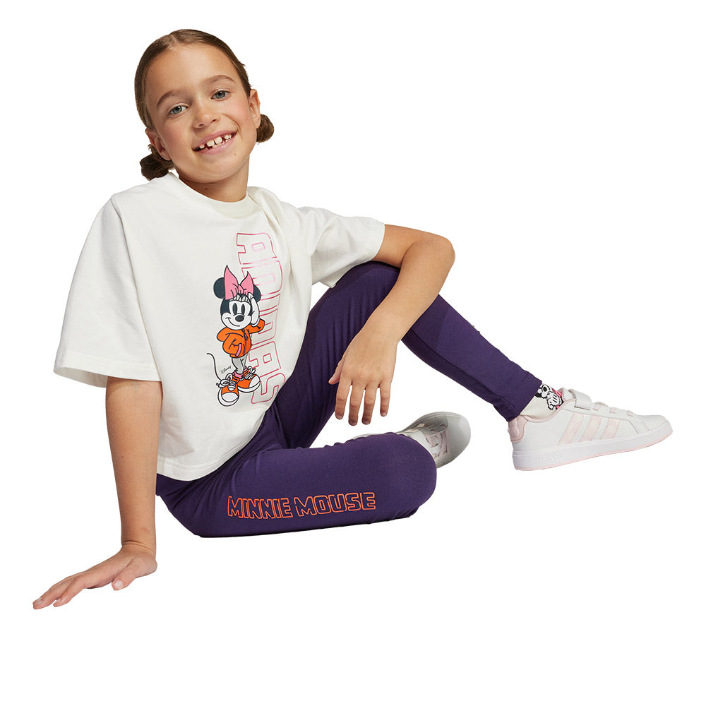 ADIDAS Disney Minnie Mouse กางเกงเลกกิ้งเด็ก