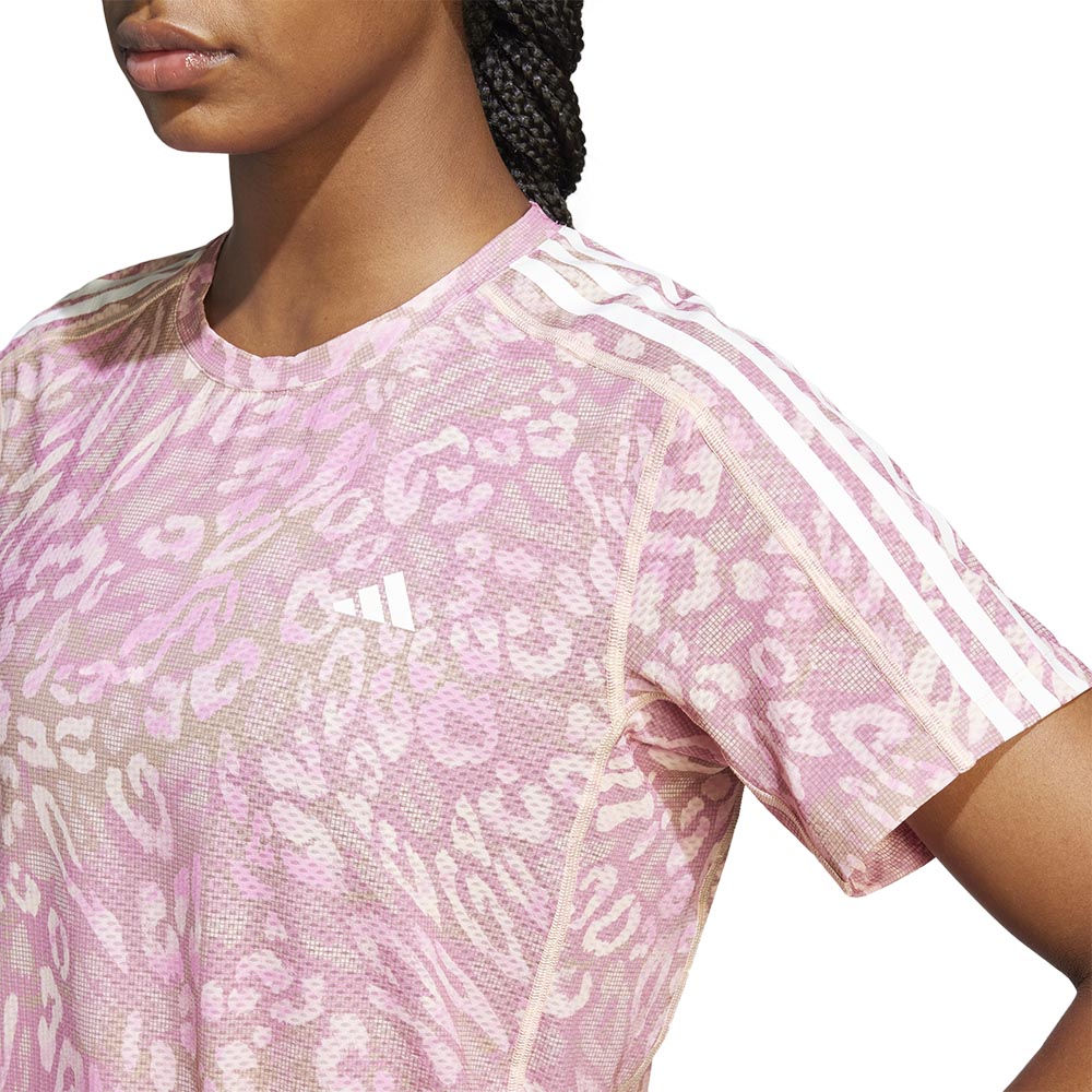 ADIDAS Own The Run CLIMACOOL 3-Stripes Women's Running T-Shirt - Supersports Thailand Supersports Thailand