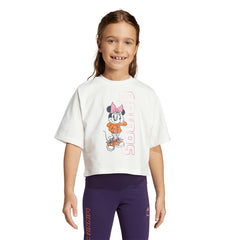 ADIDAS Disney Minnie Mouse เสื้อยืดเด็ก