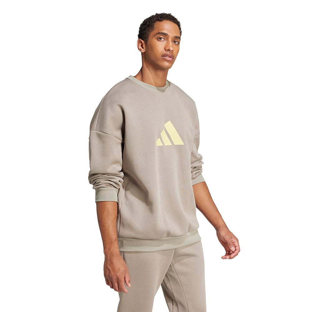 ADIDAS Future Icons 3 Bar Logo เสื้อลำลองแขนยาวผู้ชาย