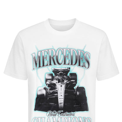 ADIDAS Mercedes - AMG Petronas Formula One Team Graphic เสื้อยืดผู้ชาย