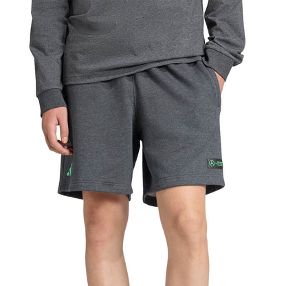 ADIDAS Mercedes - Amg Petronas Formula One Team Premium Sweat กางเกงขาสั้นผู้ชาย