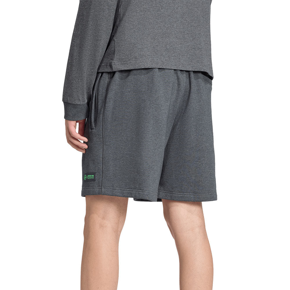 ADIDAS Mercedes - Amg Petronas Formula One Team Premium Sweat กางเกงขาสั้นผู้ชาย