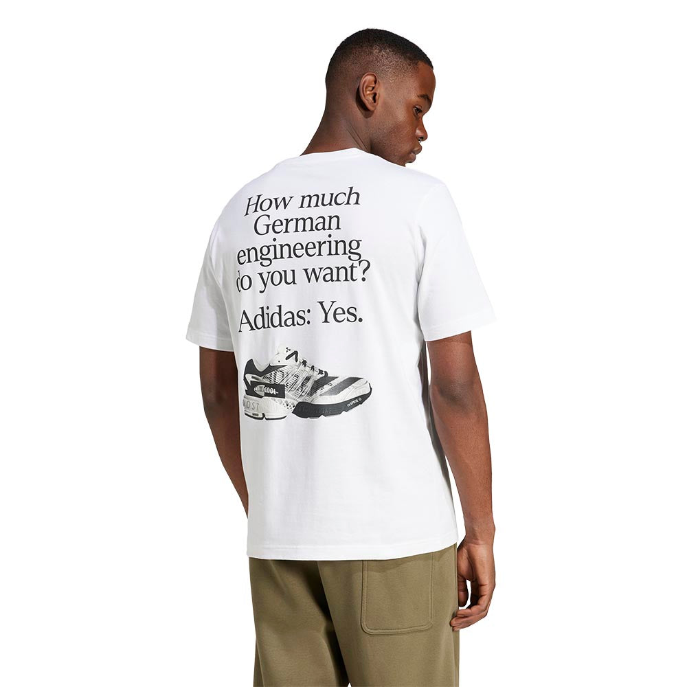 ADIDAS German Engineering Graphic เสื้อยืดผู้ชาย