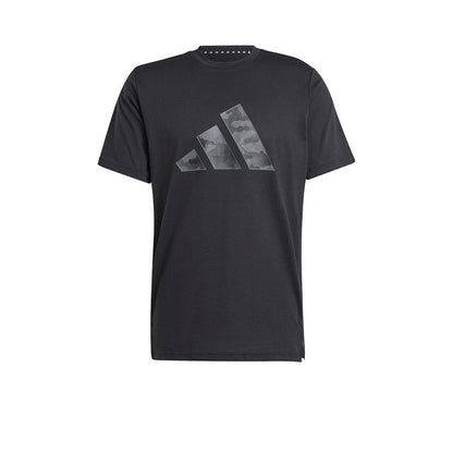 ADIDAS Train Essentials Camo Graphic Logo เสื้อออกกำลังกายผู้ชาย