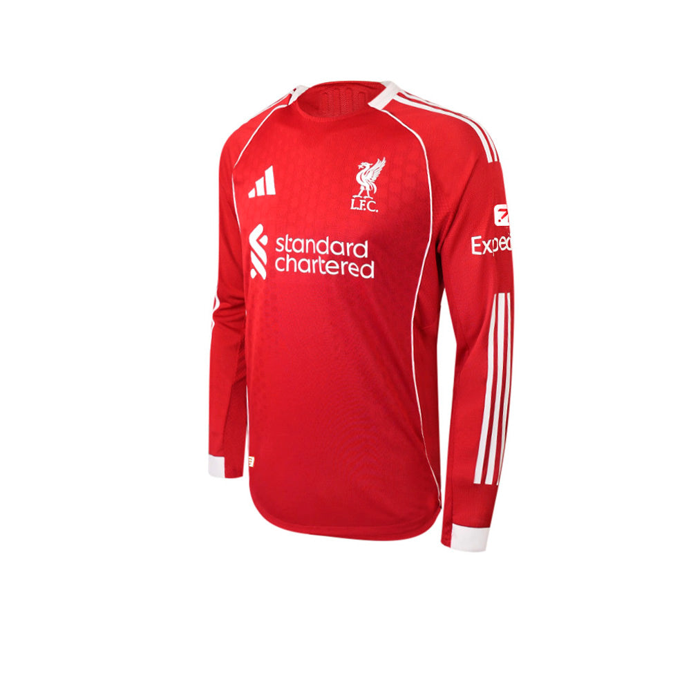 ADIDAS Men's Liverpool FC Home Authentic 2025/26 Long Sleeve