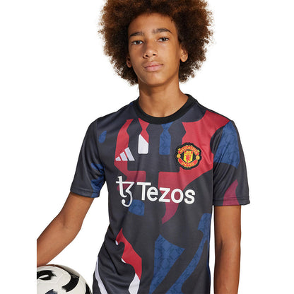 ADIDAS Kids Manchester United Pre-Match 2024/25 Jersey