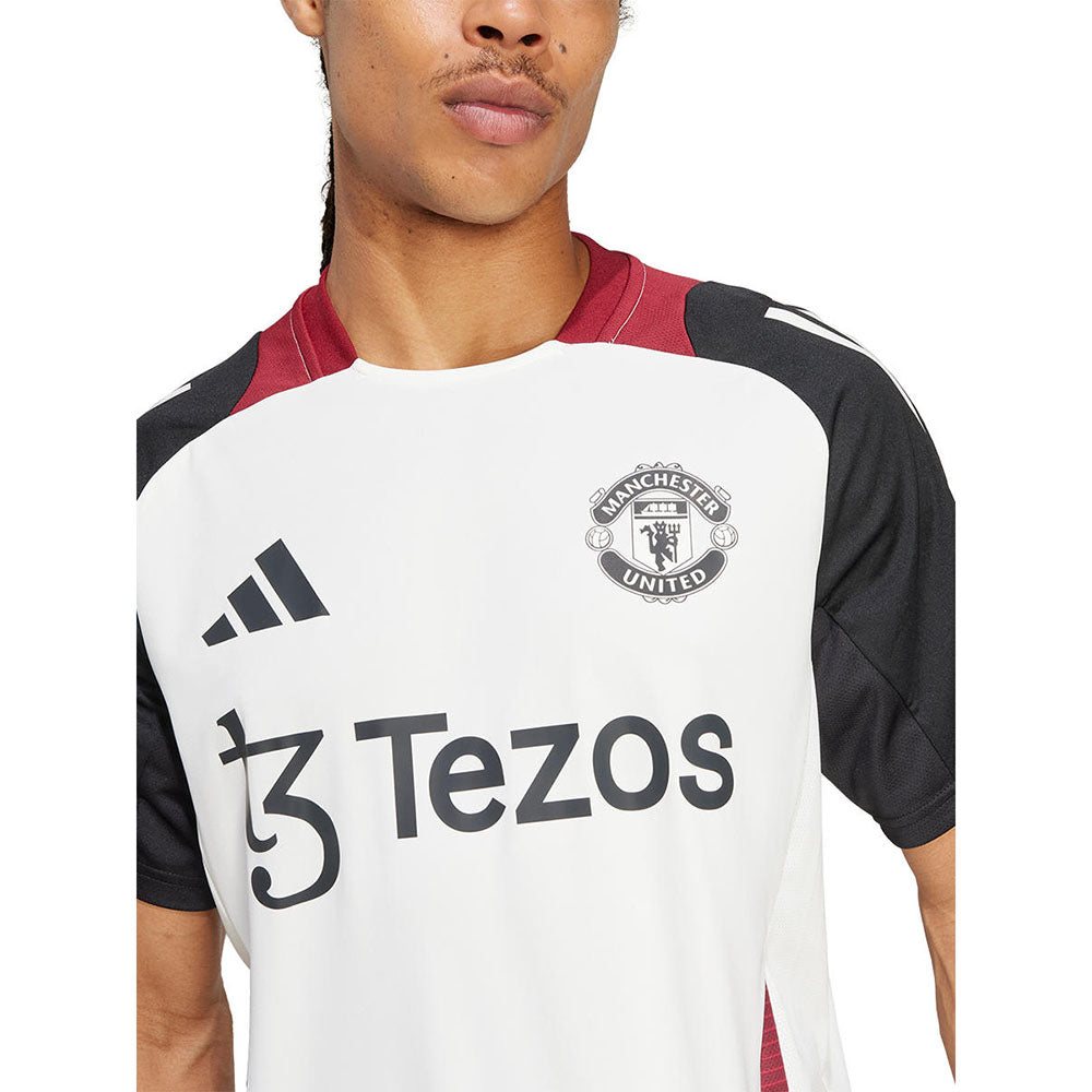 ADIDAS Men's Manchester United Tiro 2024 Training Jersey - Supersports Thailand