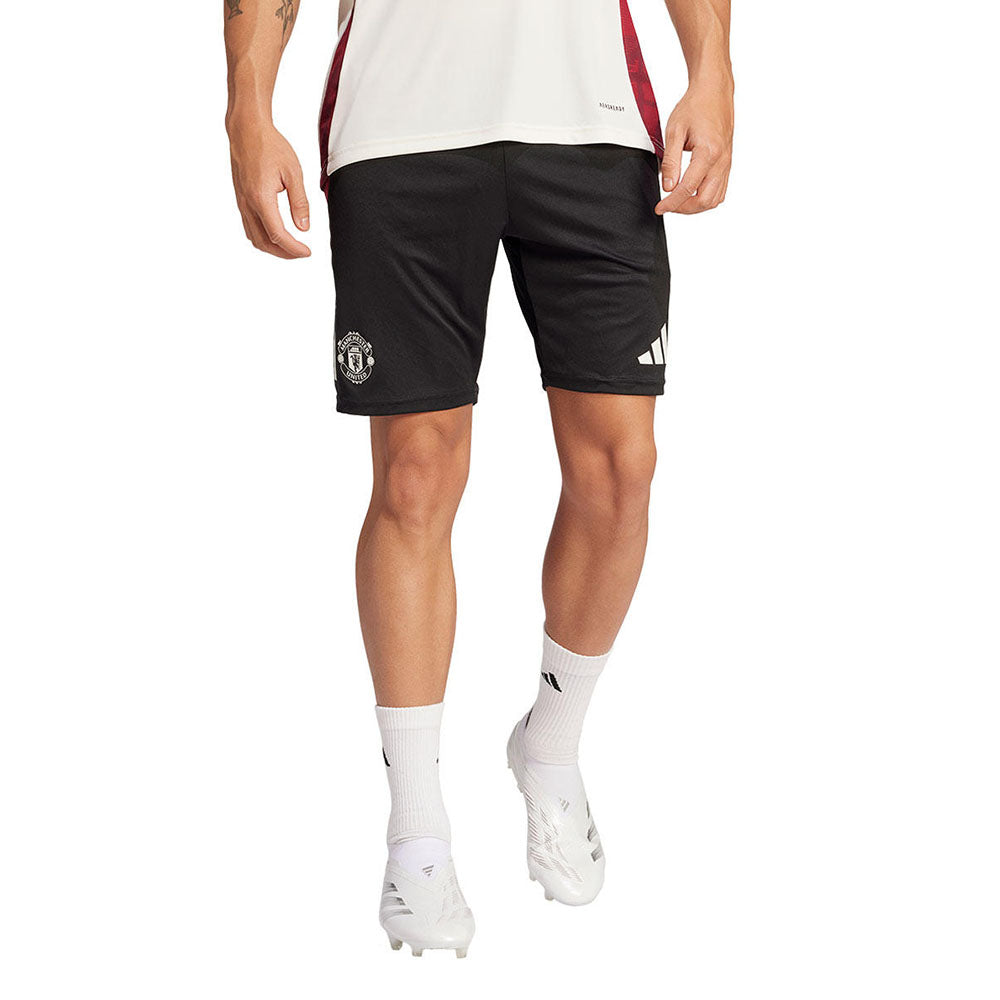 ADIDAS Manchester United Tiro 24 กางเกงออกกำลังกายขาสั้นผู้ชาย