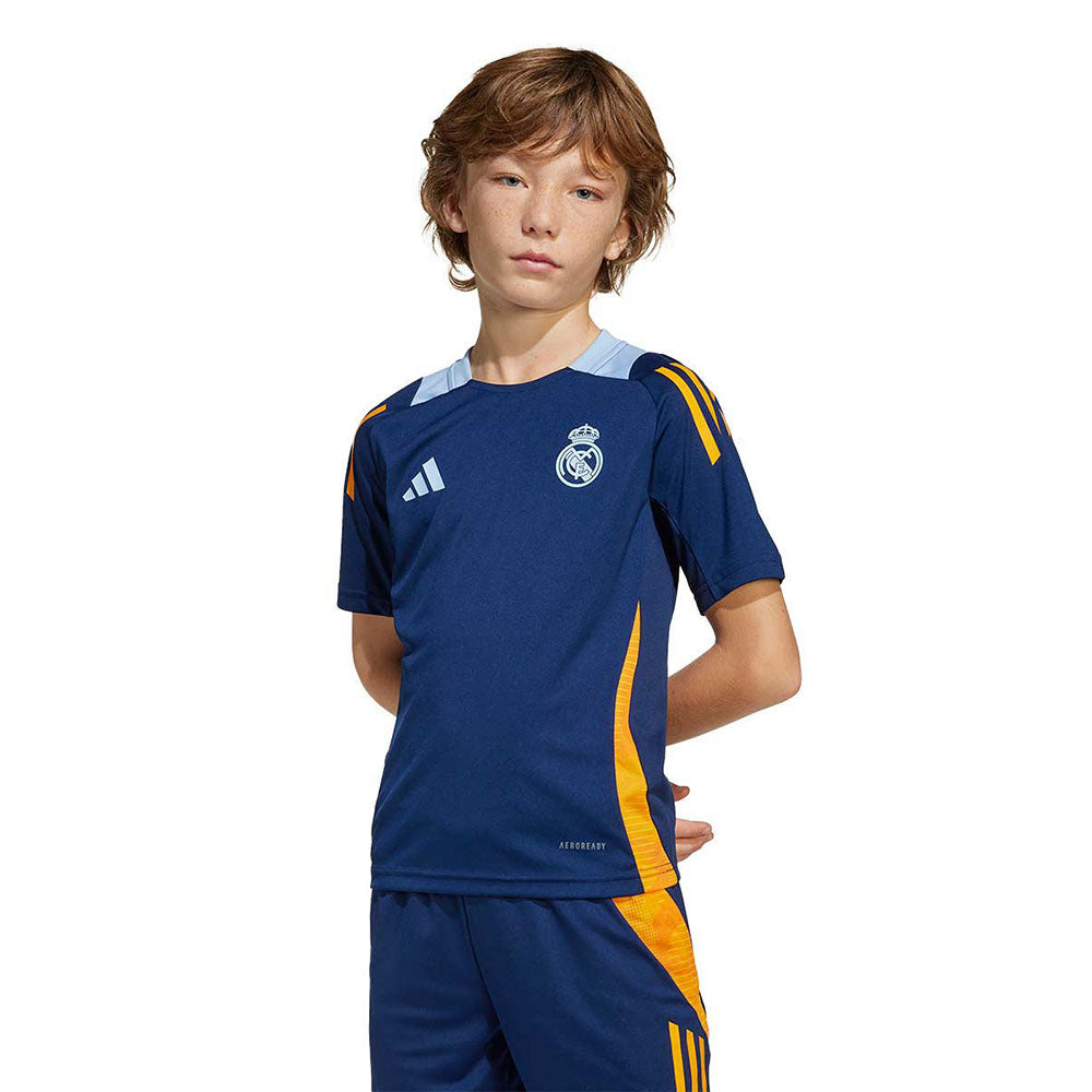 ADIDAS Kids Real Madrid Tiro Competition 2024 Training Jersey - Supersports Thailand