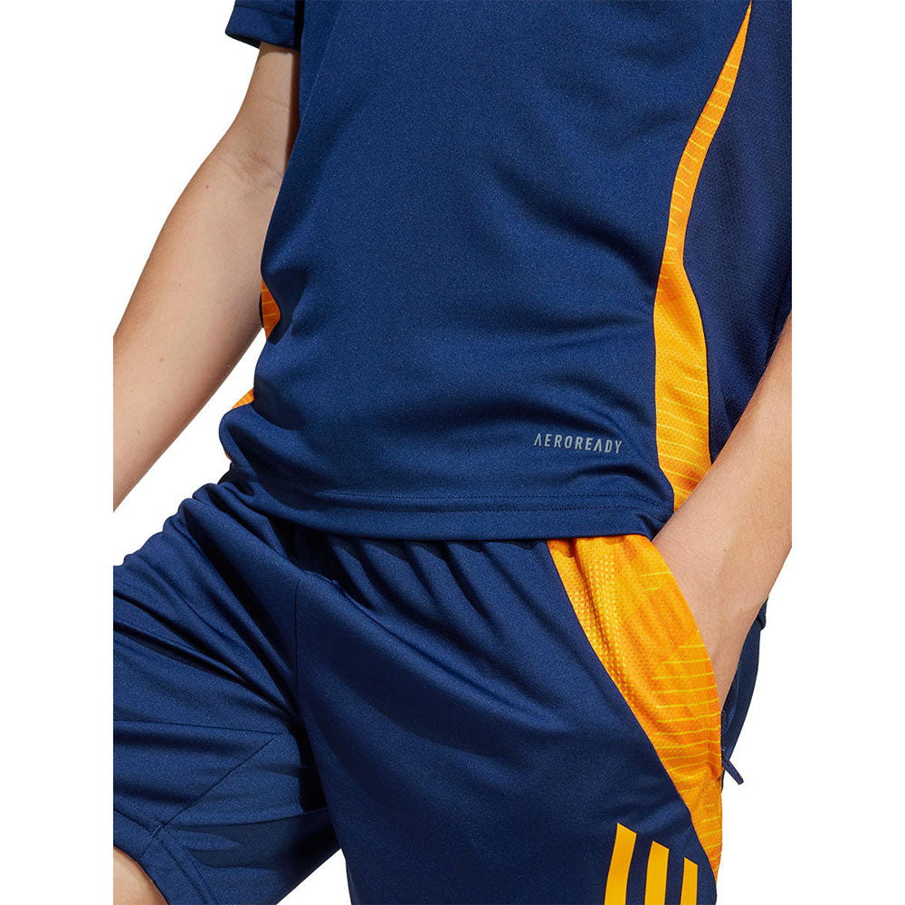 ADIDAS เสื้อแข่งเด็กทีมเรอัล มาดริด Tiro Competition ชุดฝึกซ้อม ฤดูกาล 2024