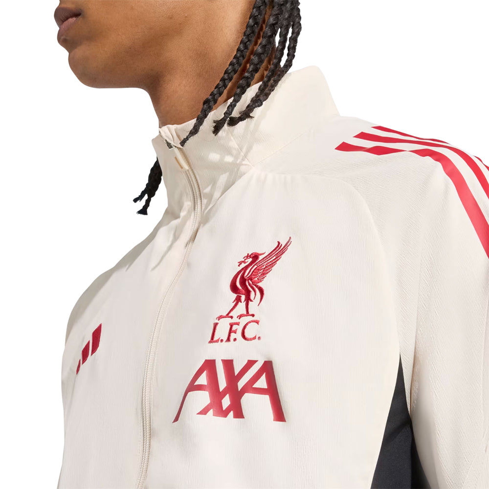 ADIDAS Liverpool FC Tiro 25 Competition Presentation เสื้อแจ็คเก็ตฟุตบอลผู้ชาย