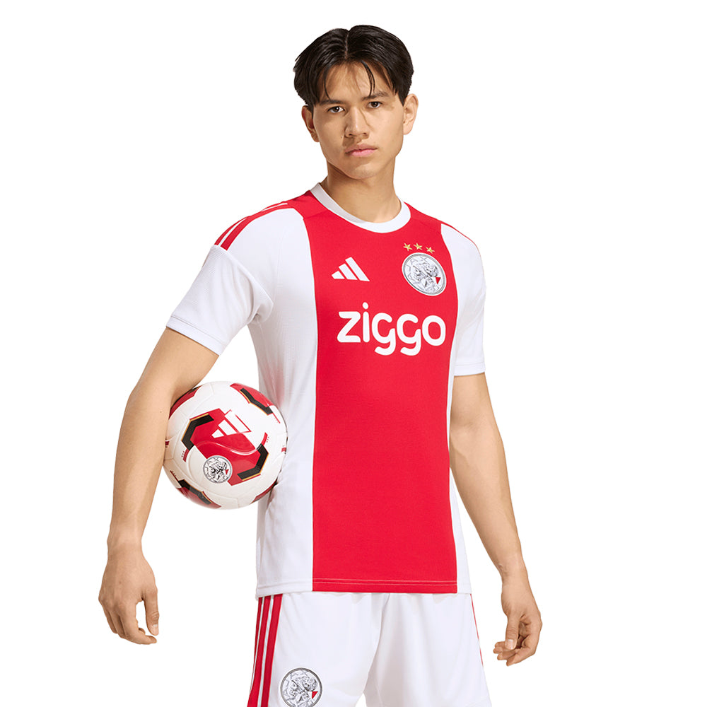  ADIDAS เสื้อแข่งทีมอาแจ๊กซ์ อัมสเตอร์ดัม ชุดเหย้า ฤดูกาล 2026/27 Supersports Thailand