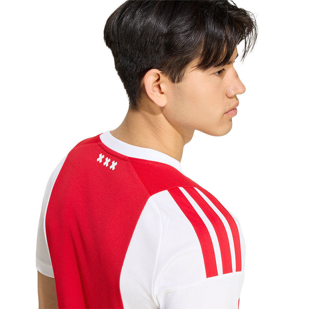  ADIDAS เสื้อแข่งทีมอาแจ๊กซ์ อัมสเตอร์ดัม ชุดเหย้า ฤดูกาล 2026/27 Supersports Thailand