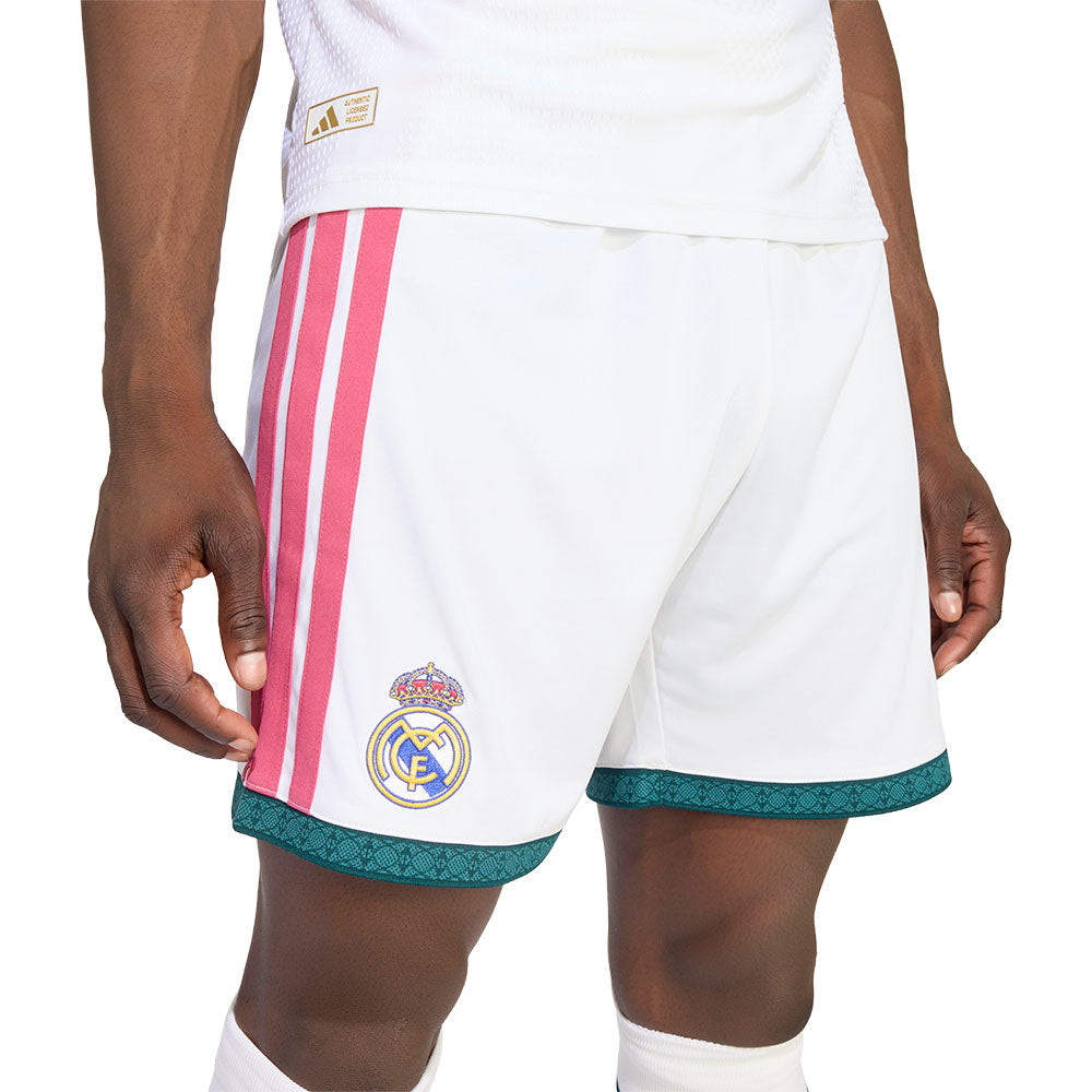 ADIDAS กางเกงฟุตบอลผู้ชายทีมเรอัล มาดริด ชุดเหย้า ฤดูกาล 2026/27 Supersports Thailand