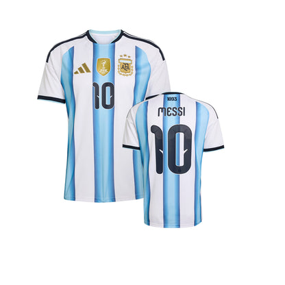ADIDAS เสื้อแข่งผู้ชายทีมชาติอาร์เจนตินา เมซซี ชุดเหย้า เกรด Replica ฤดูกาล 2026