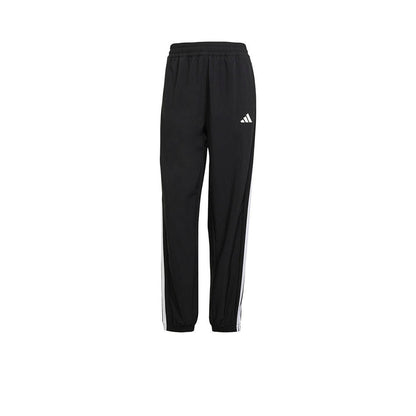 ADIDAS Train Essentials 3-Stripes Woven กางเกงออกกำลังกายขายาวผู้หญิง