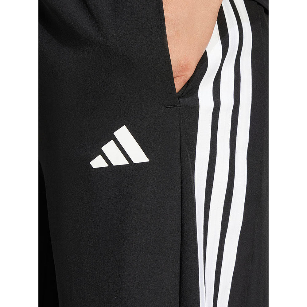 ADIDAS Train Essentials 3-Stripes Woven กางเกงออกกำลังกายขายาวผู้หญิง
