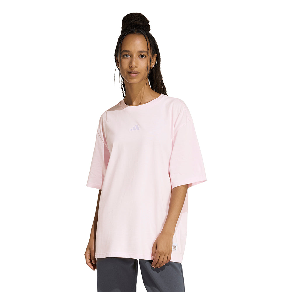 ADIDAS Mini Embroidery Oversized Graphic Women's T-Shirt - Supersports Thailand Supersports Thailand