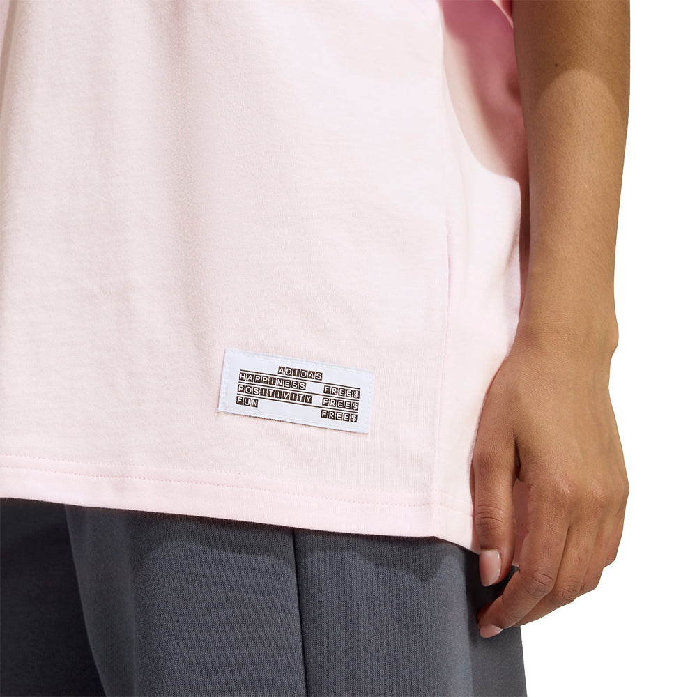 ADIDAS Mini Embroidery Oversized Graphic Women's T-Shirt - Supersports Thailand Supersports Thailand