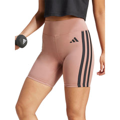 ADIDAS Optime Essentials 3-Stripes  กางเกงออกกำลังกายขาสั้นผู้หญิง