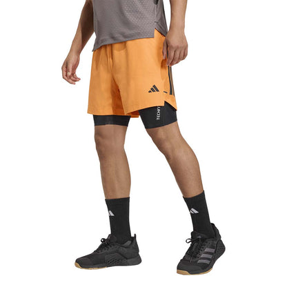 ADIDAS D4T PrimeLift 3 Stripes Men's Training Shorts - Supersports Thailand