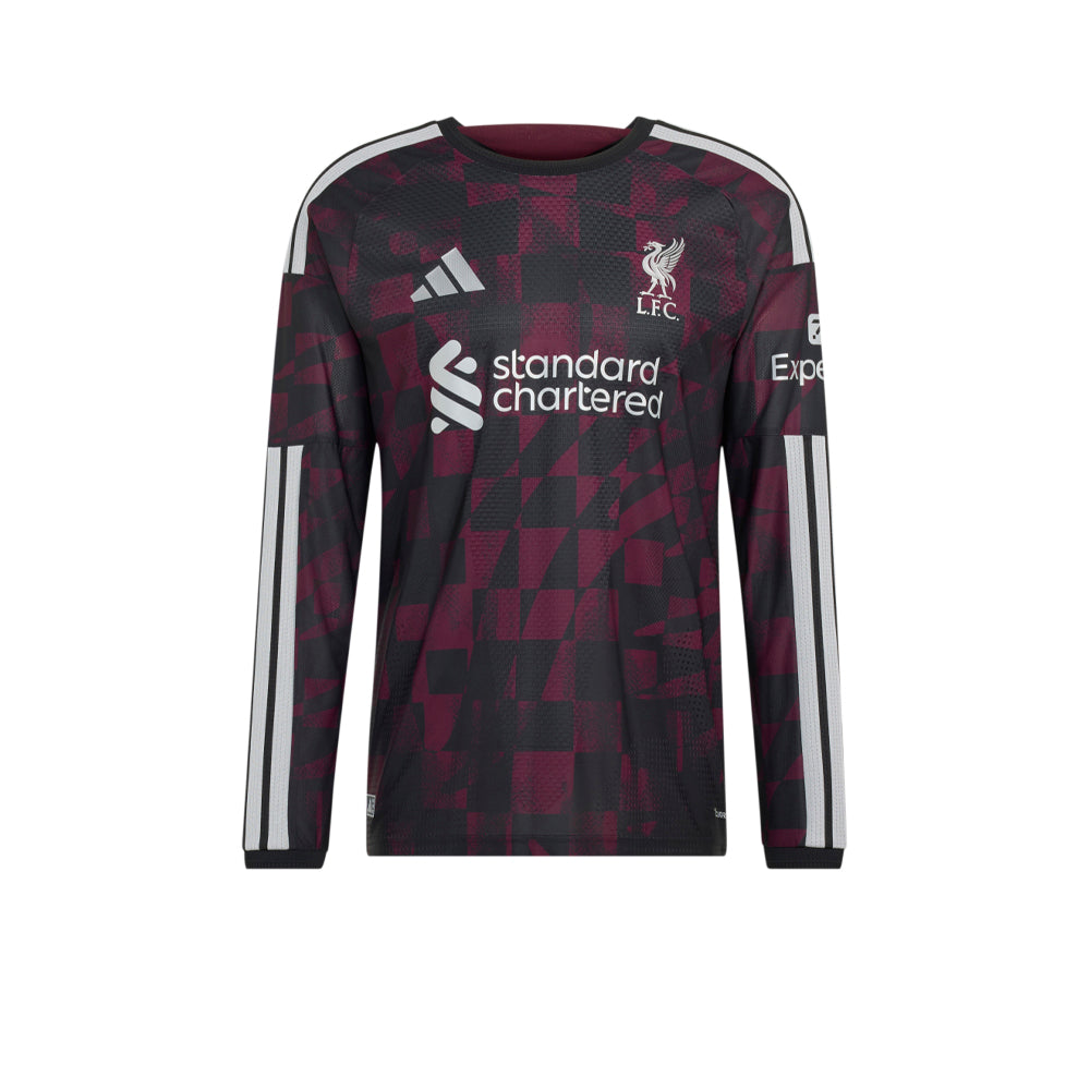 ADIDAS Men's Liverpool FC Third Authentic 2026/27 Long Sleeve Jersey Supersports Thailand