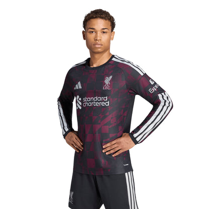 ADIDAS Men's Liverpool FC Third Authentic 2026/27 Long Sleeve Jersey