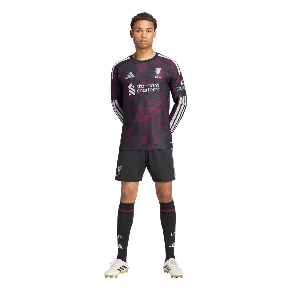ADIDAS Men's Liverpool FC Third Authentic 2026/27 Long Sleeve Jersey Supersports Thailand