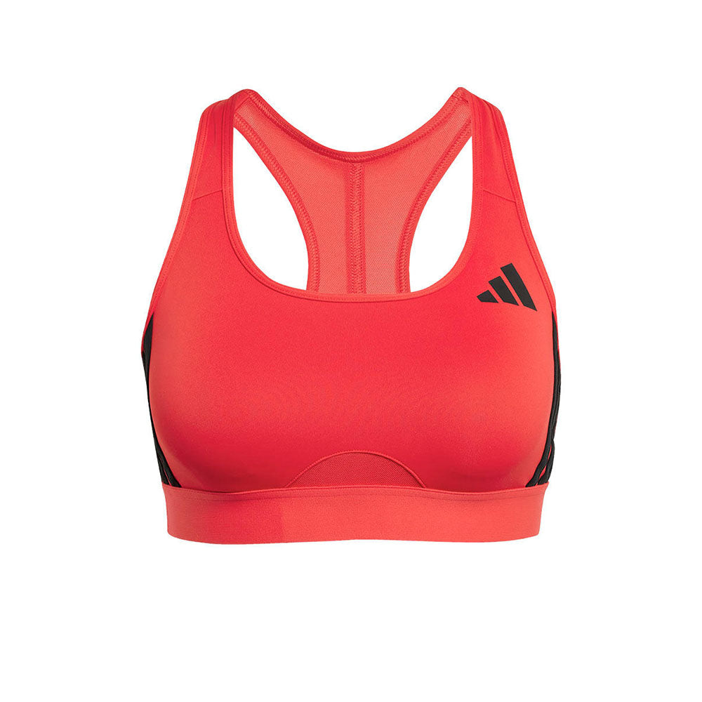 ADIDAS Powerreact Train Medium-Support 3-Stripes Women's Sports Bra - Supersports Thailand