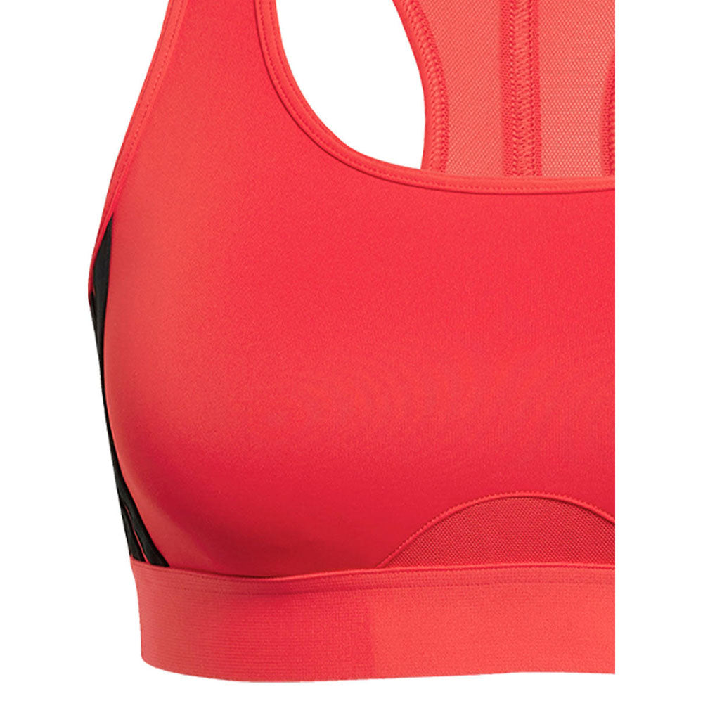 ADIDAS Powerreact Train Medium-Support 3-Stripes Women's Sports Bra - Supersports Thailand Supersports Thailand