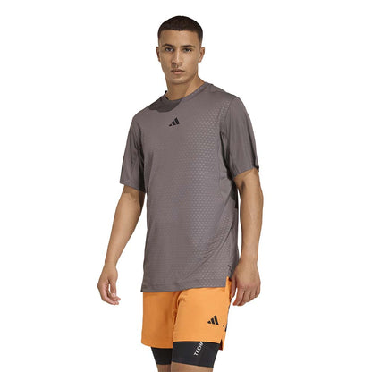 ADIDAS D4T PrimeLift 3 Stripes Men's Training T-Shirt - Supersports Thailand