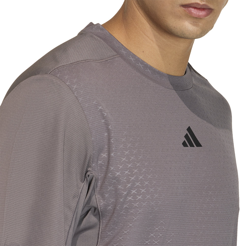 ADIDAS D4T PrimeLift 3 Stripes Men's Training T-Shirt - Supersports Thailand Supersports Thailand