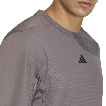 ADIDAS D4T PrimeLift 3 Stripes Men's Training T-Shirt - Supersports Thailand