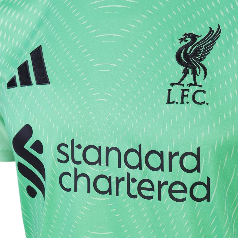 ADIDAS เสื้อผู้รักษาประตูผู้ชายทีมลิเวอร์พูล ฤดูกาล 2025/26