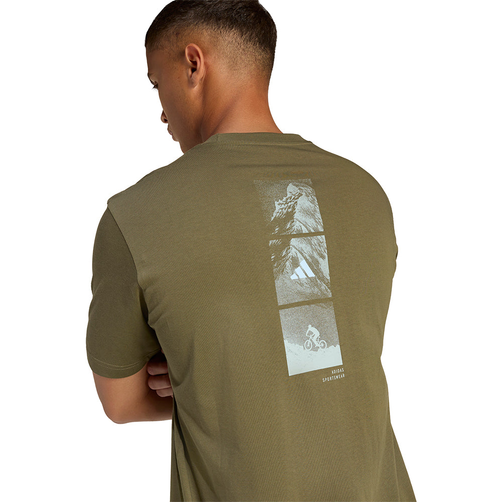 ADIDAS Outdoor Mountain Biking Graphic Men's T-Shirt - Supersports Thailand Supersports Thailand