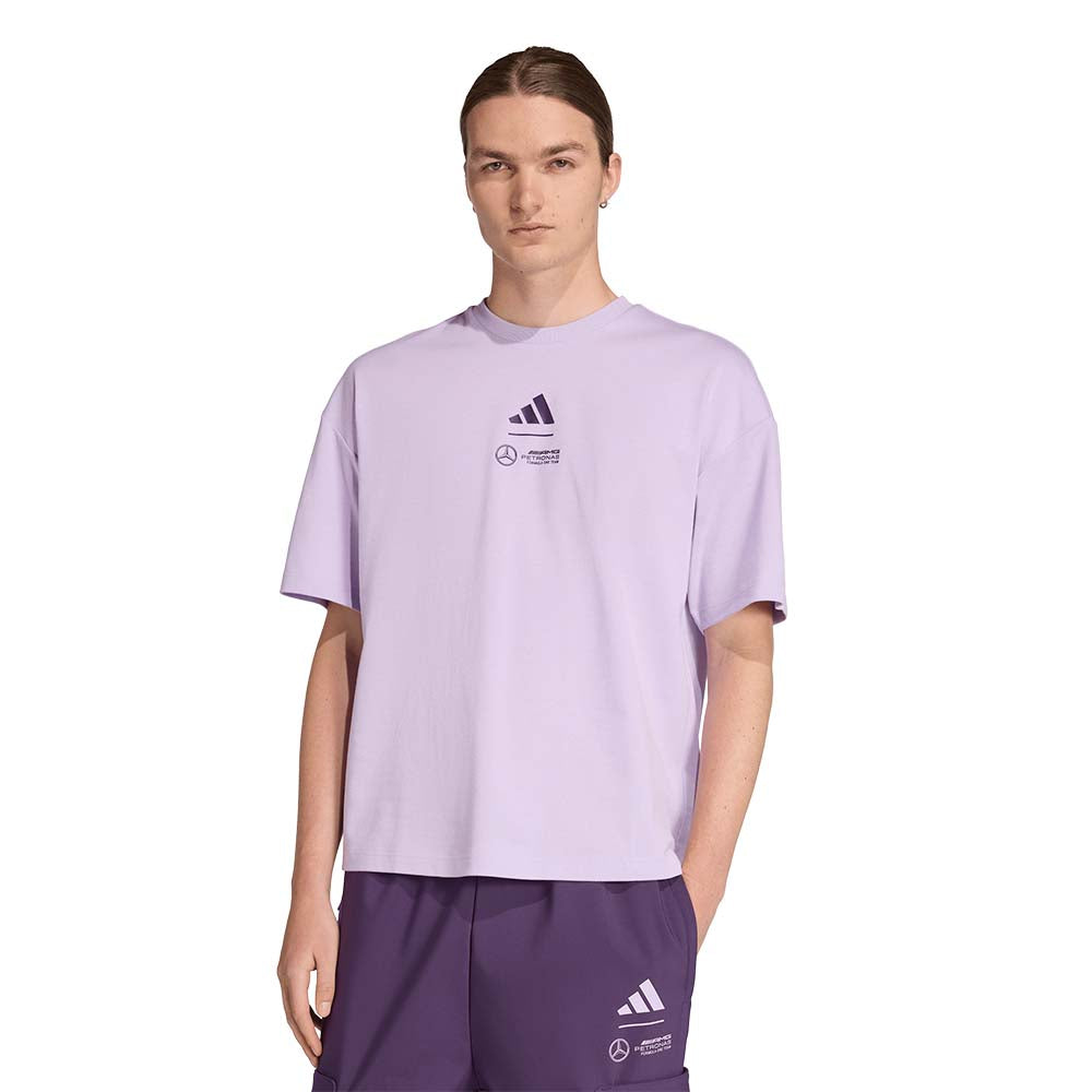ADIDAS Mercedes - AMG Petronas Formula One Team Premium Woven เสื้อยืดผู้ชาย