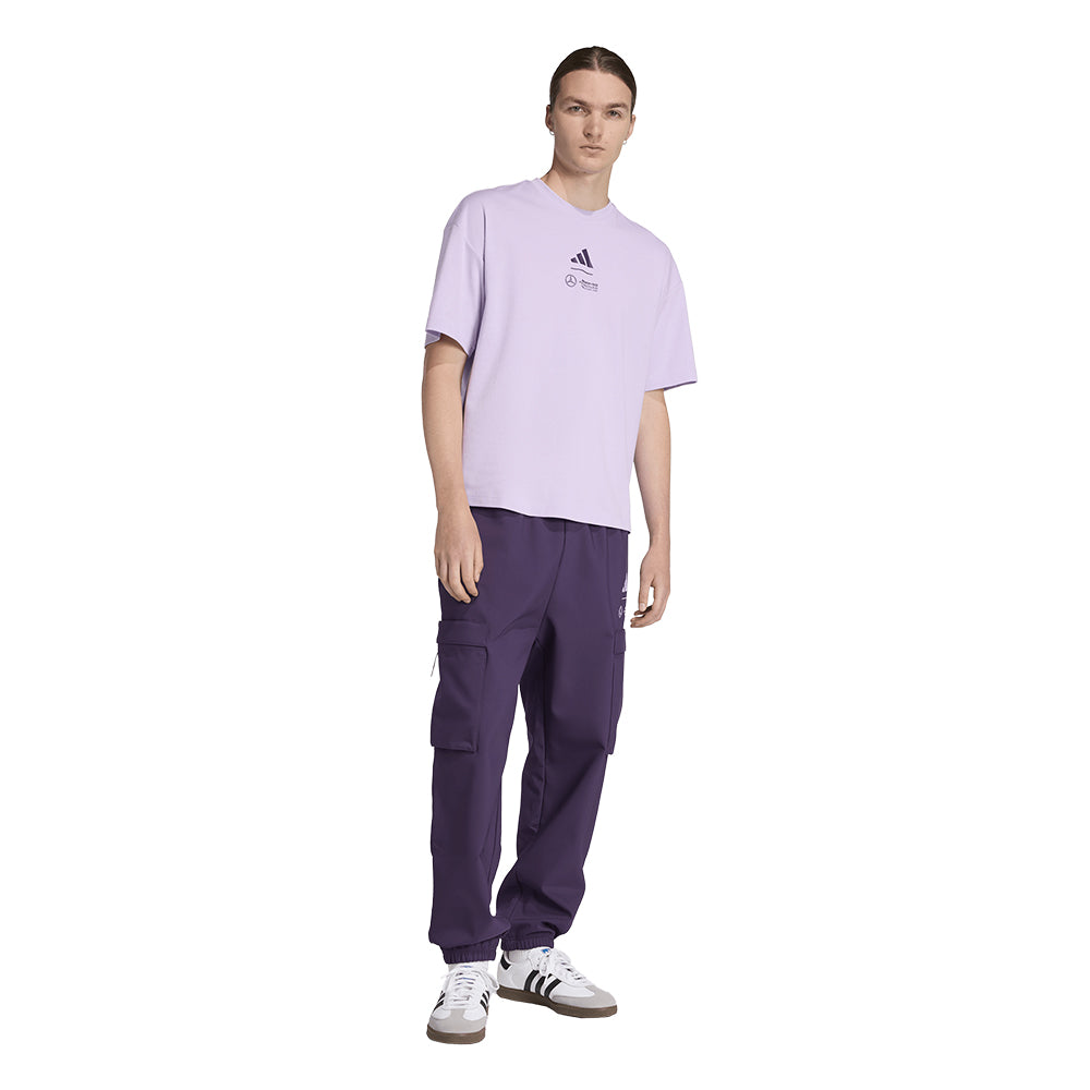 ADIDAS Mercedes - AMG Petronas Formula One Team Premium Woven เสื้อยืดผู้ชาย