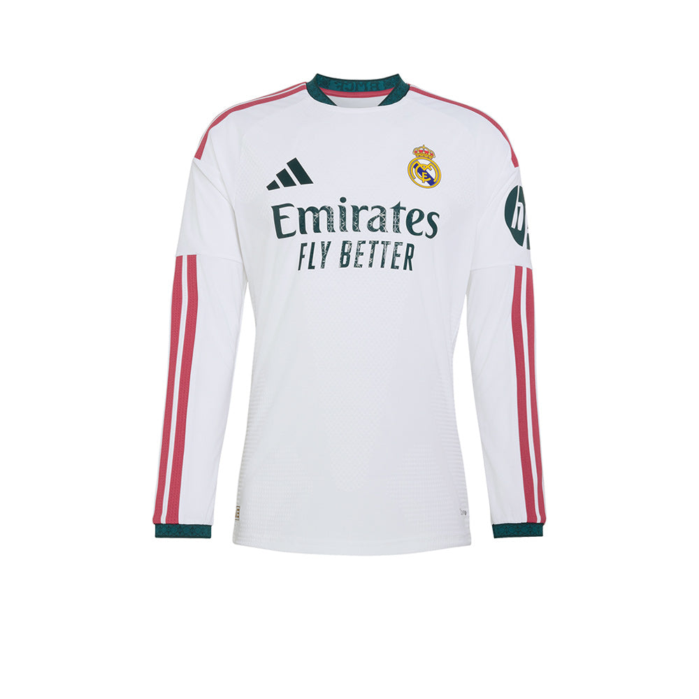 ADIDAS Men's Real Madrid Home Authentic 2026/27 Long Sleeve Jersey - Supersports Thailand Supersports Thailand