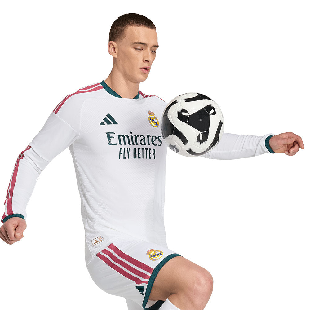 ADIDAS Men's Real Madrid Home Authentic 2026/27 Long Sleeve Jersey - Supersports Thailand